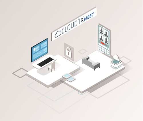 Cloud1X Meet Server für Videokonferenzen und Online-Meetings